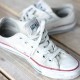 Kompetenta åtgärder - ett snövitt resultat eller hur man tvättar vita sneakers från tyg