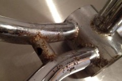 Tips on how to remove rust from a chrome surface