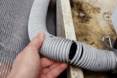 How to correctly replace the drain hose of a Samsung washing machine with your own hands?