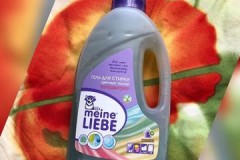 Examen du gel et des tampons pour laver les tissus colorés Meine Liebe: avantages et inconvénients, prix, avis clients