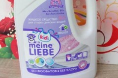 Examen des gels Meine Liebe pour laver les vêtements de bébé, leurs variétés, leur coût, les avis des consommateurs