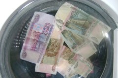 What if I accidentally washed my money in the washing machine?