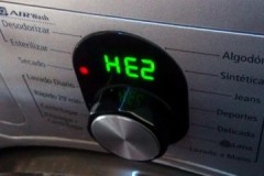Samsung çamaşır makinesi hata kodu he2 neyi işaret ediyor?