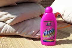 Hoe gebruik je Vanish op de juiste manier voor het reinigen van gestoffeerde meubels?